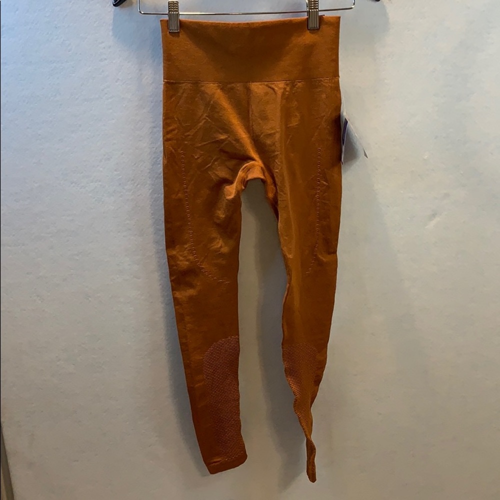 Leggings High-Rise seamlessly Knit - Copper